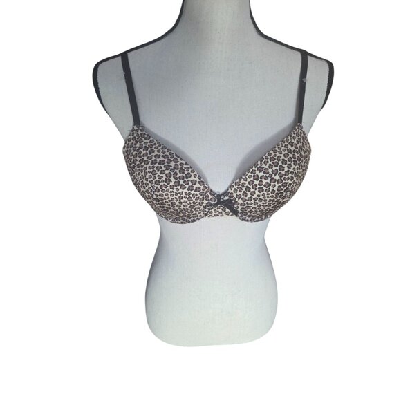 Leopard Print Push-Up Bra 36B*By Just Be*Adj Straps*NWOT*Halloween*Sissy*Cosplay - Picture 7 of 12